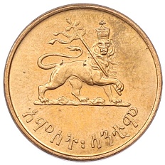 5 сантимов 1944 года Эфиопия — Фото №1