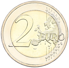 2 евро 2022 года F Германия «35 лет программе Эразмус» — Фото №2