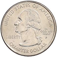 1/4 доллара (25 центов) 2008 года P США «Штаты и территории — Аляска» — Фото №2