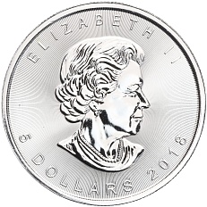 5 долларов 2018 года Канада «Кленовый лист» — Фото №2