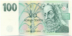 100 крон 1997 года Чехия — Фото №1