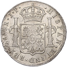 8 реалов 1808 года Испанское Перу — Фото №2
