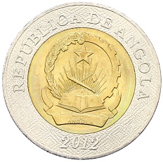 10 кванз 2012 года Ангола — Фото №2