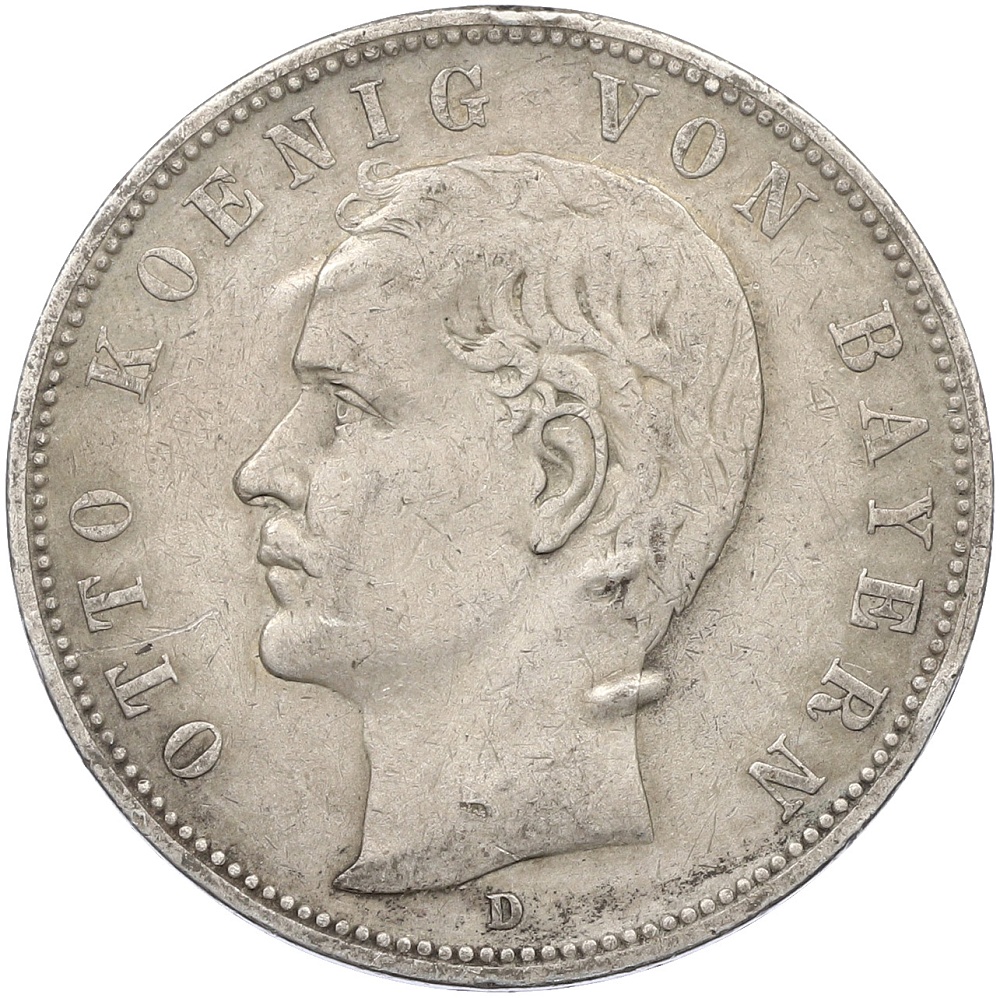 5 марок 1904 года Германия (Бавария) — Фото №1