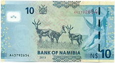 10 долларов 2013 года Намибия — Фото №2