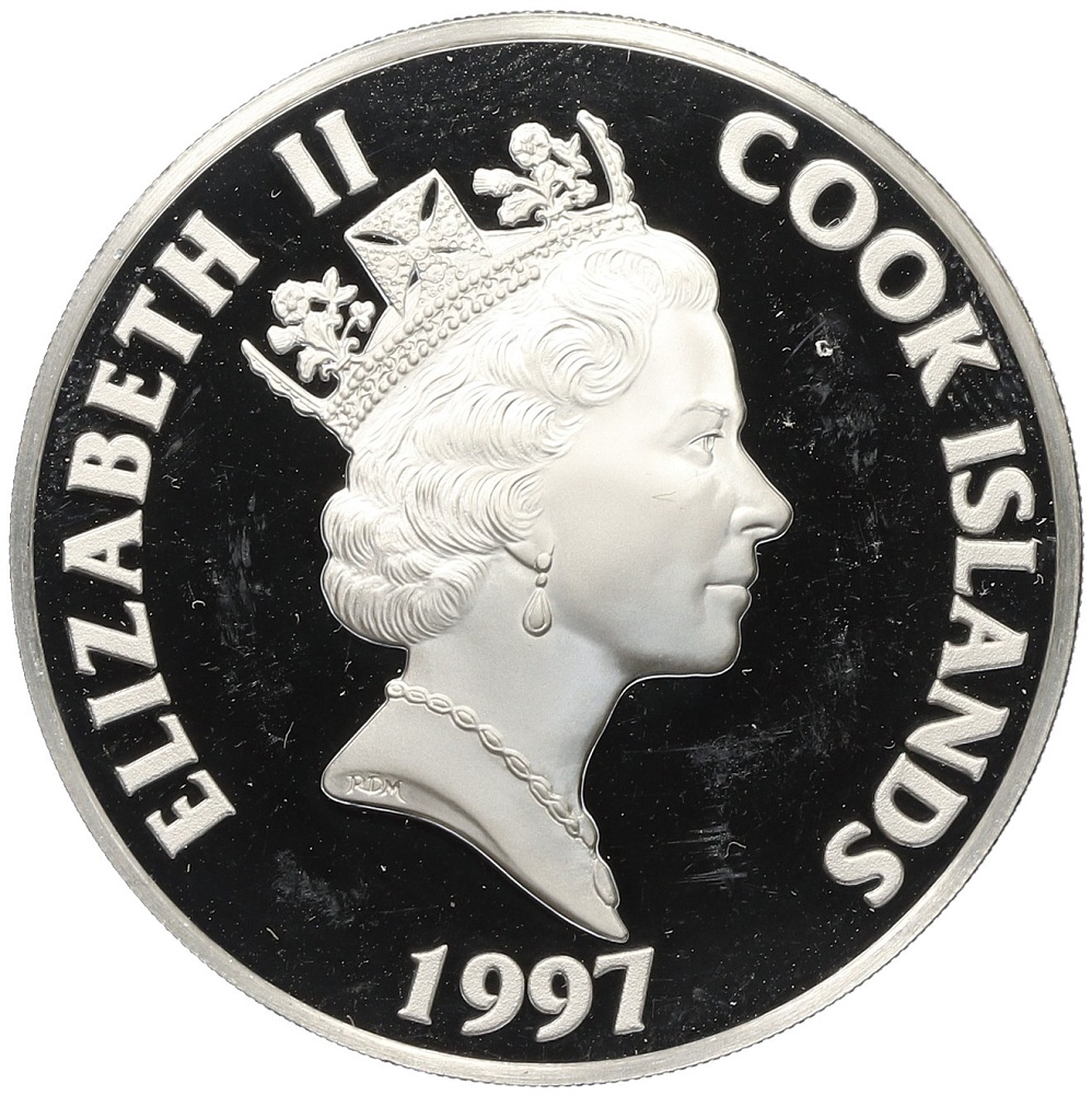 50 долларов 1997 года Острова Кука «Тысячелетие (XIV век) — Ренессанс» — Фото №2