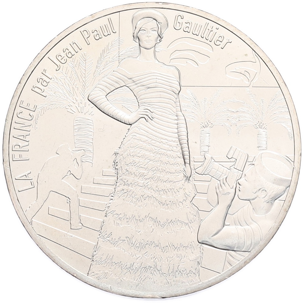 10 евро 2017 года Франция «Франция Жана-Поля Готье — Лазурный берег» — Фото №1