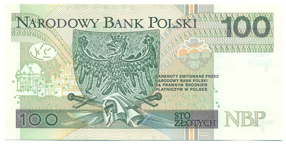 100 злотых 2012 года Польша — Фото №2