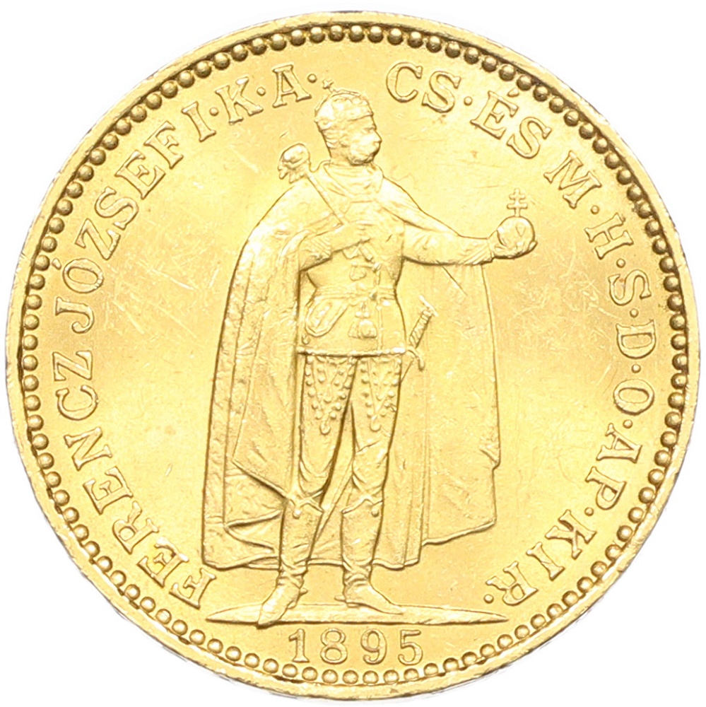 20 крон 1895 года Венгрия — Фото №1