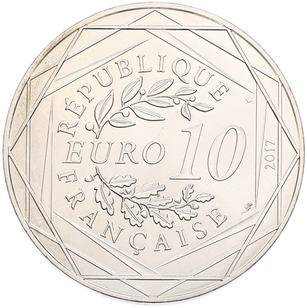 10 евро 2017 года Франция «Франция Жана-Поля Готье — Заморский департамент Франции» — Фото №2