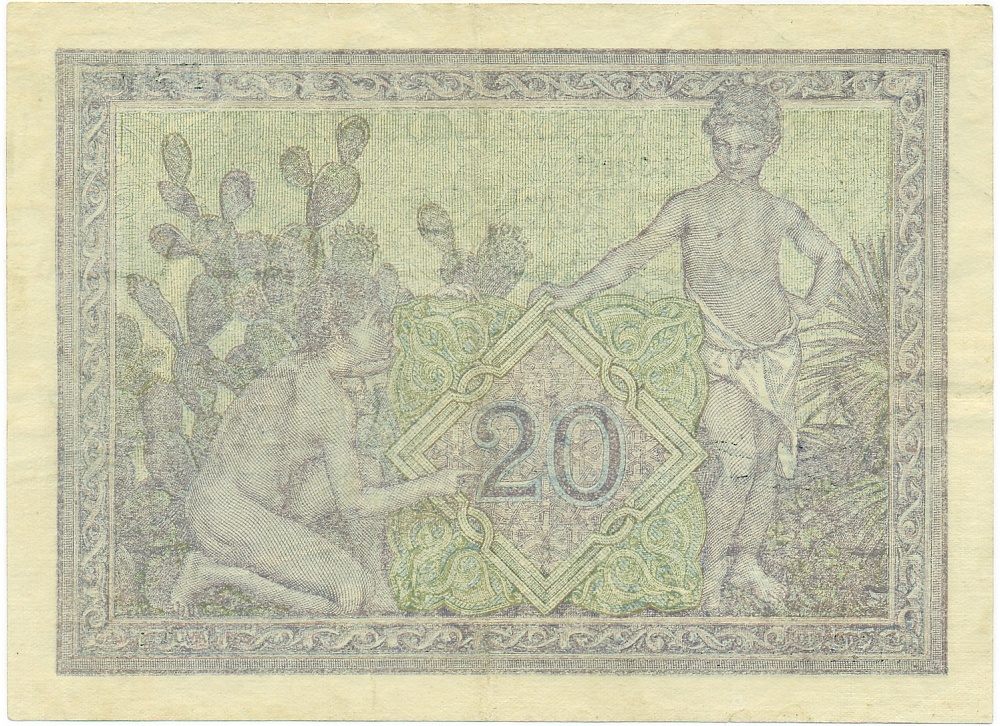 20 франков 1943 года Алжир — Фото №2