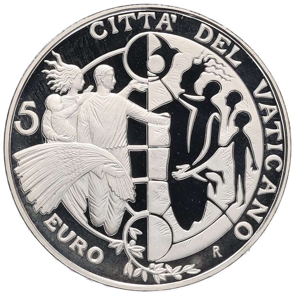 5 евро 2009 года Ватикан «42-й Всемирный день мира» — Фото №1