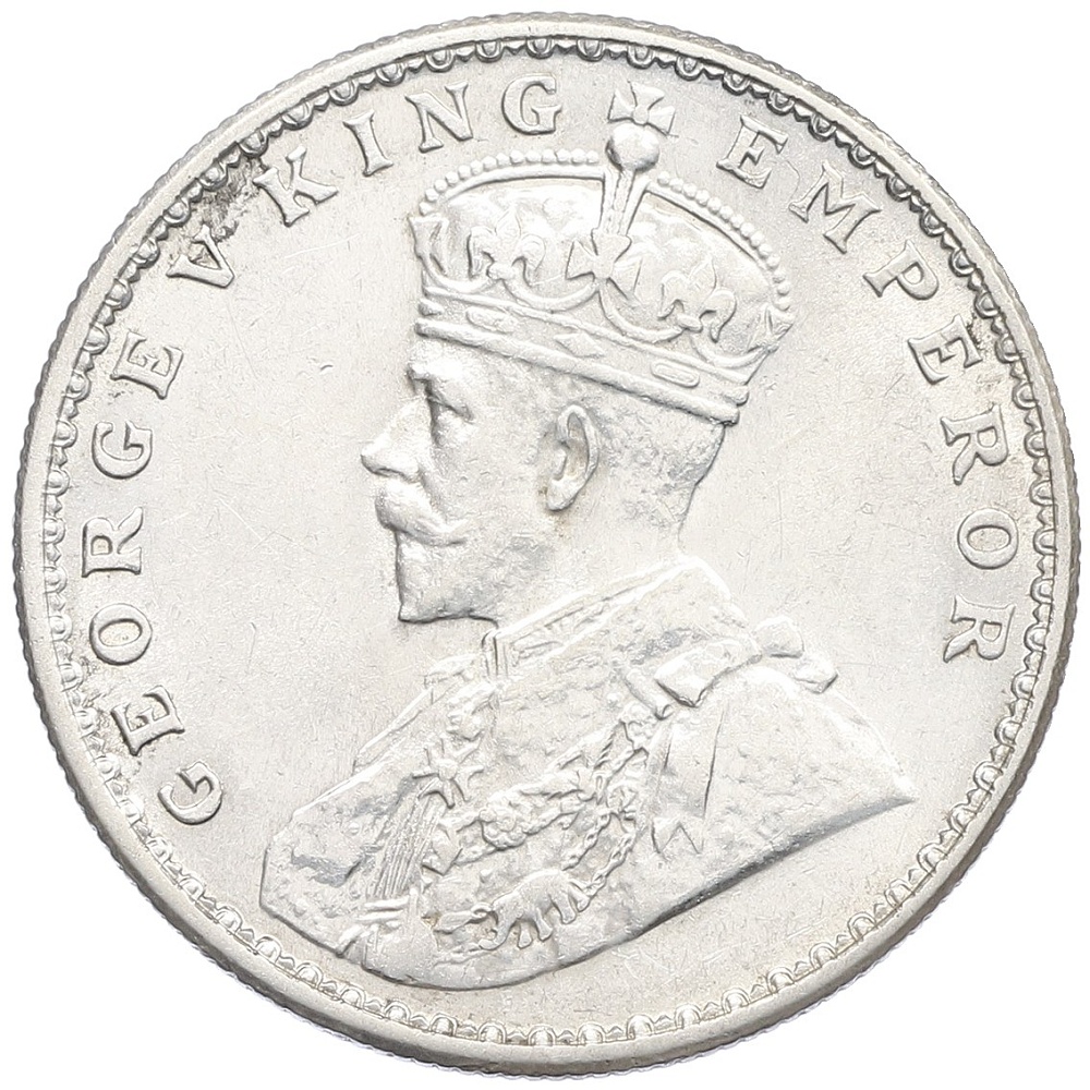 1 рупия 1919 года Британская Индия — Фото №2
