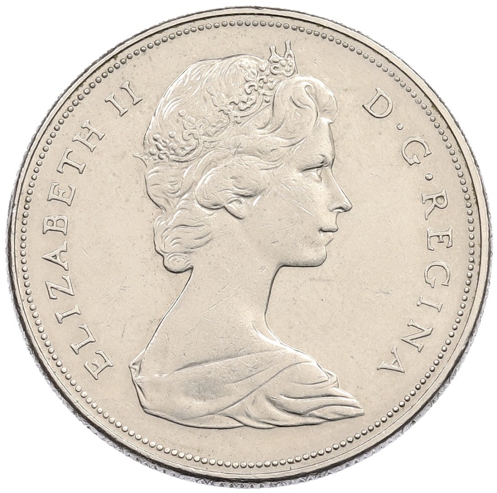 1 доллар 1970 года Канада «100 лет со дня присоединения Манитобы» — Фото №2