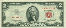 2 доллара 1953 года США — Фото №1