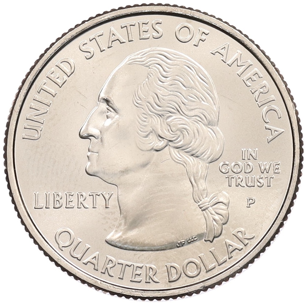 1/4 доллара (25 центов) 2005 года P США «Штаты и территории — Западная Вирджиния» — Фото №2