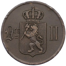 5 эре 1896 года Норвегия — Фото №2
