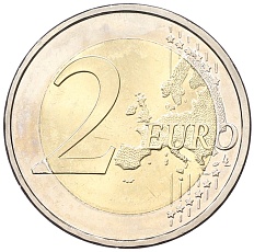 2 евро 2018 года J Германия «Федеральные земли Германии — Берлин» — Фото №2