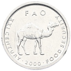 10 шиллингов 2000 года Сомали — Фото №1