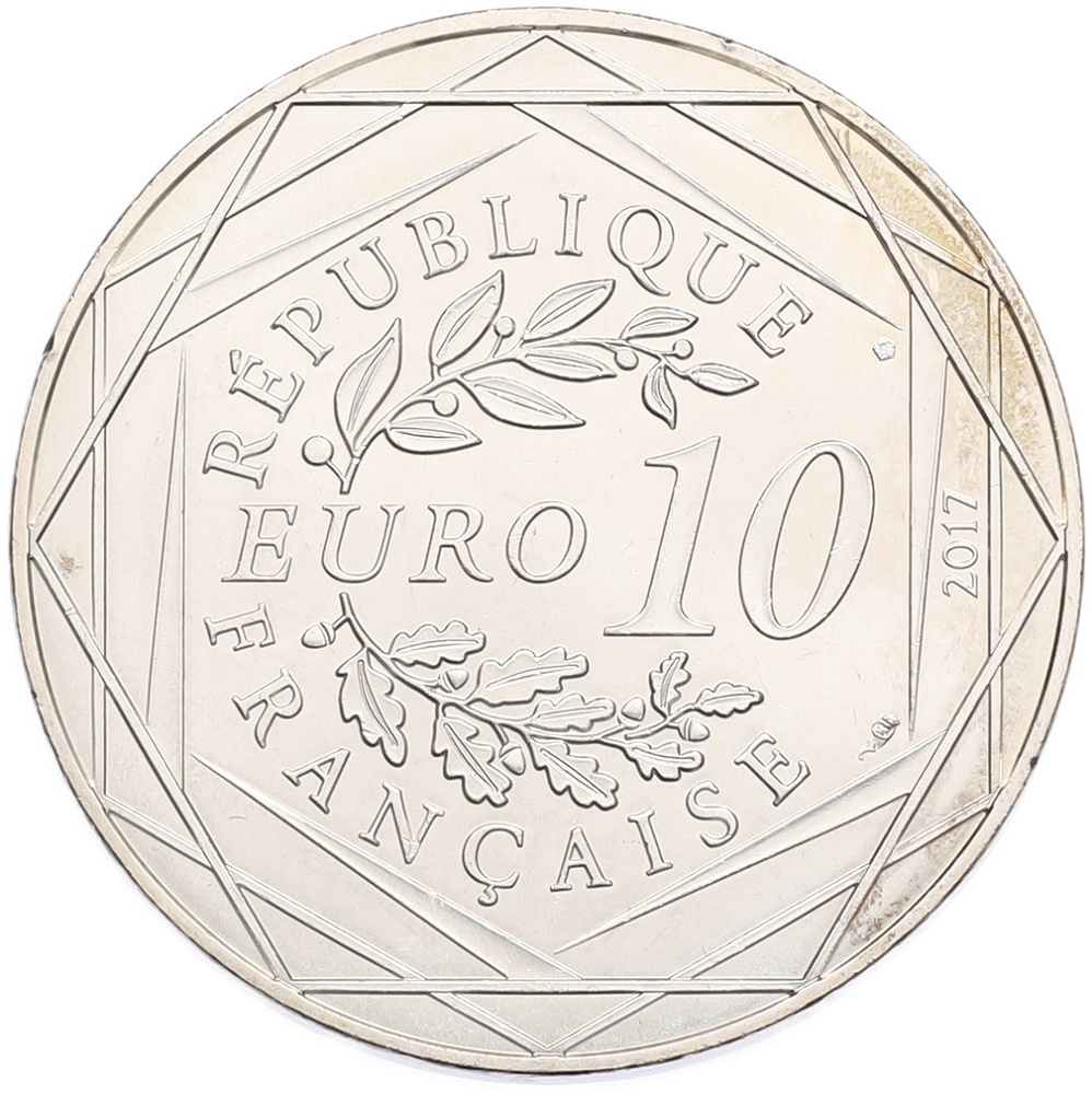 10 евро 2017 года Франция «Франция Жана-Поля Готье — Париж (Эйфелева башня)» — Фото №2