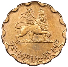 25 сантимов 1944 года Эфиопия — Фото №1