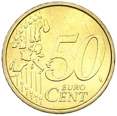 50 евроцентов 2002 года Италия — Фото №2