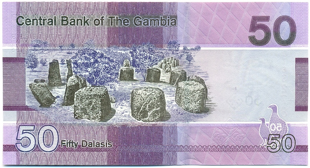 50 даласи 2023 года Гамбия — Фото №2