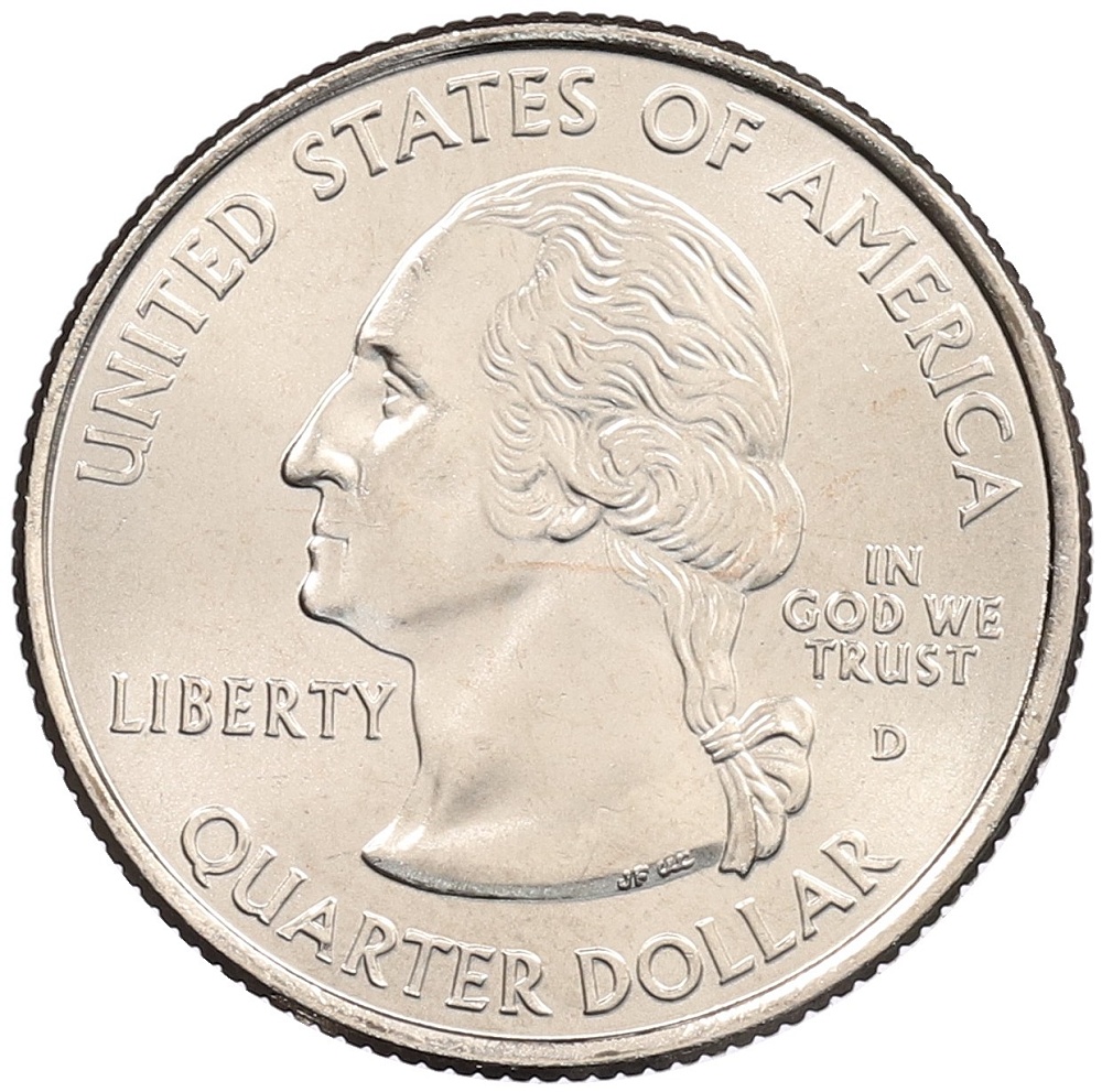 1/4 доллара (25 центов) 2005 года D США «Штаты и территории — Штат Калифорния» — Фото №2