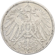 1 марка 1899 года D Германия — Фото №2