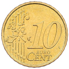 10 евроцентов 2001 года Монако — Фото №2