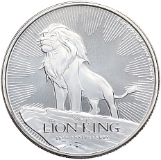 2 доллара 2019 года Ниуэ «25 лет мультфильму Король Лев» — Фото №1