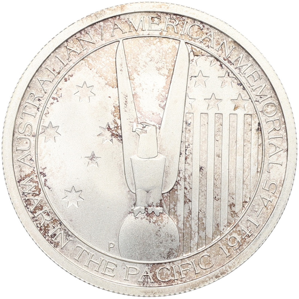 50 центов 2013 года Австралия «Австрало-американский мемориал Второй Мировой войны» — Фото №1