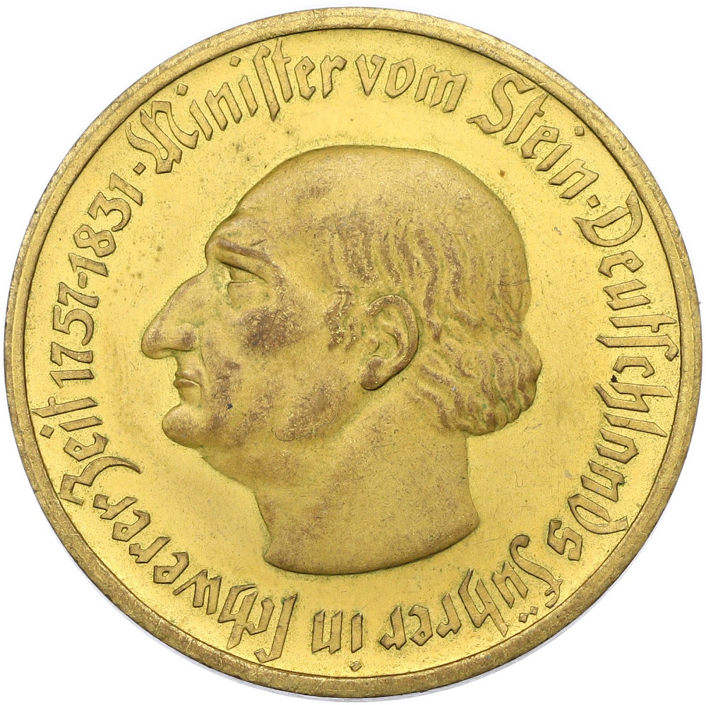 10000 марок 1923 года Германия — Вестфалия (Нотгельд) — Фото №2
