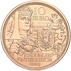 10 евро 2019 года Австрия «Рыцарские истории — Рыцарство» — Фото №2