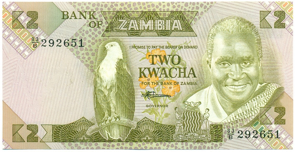 2 квача 1986 года Замбия — Фото №1