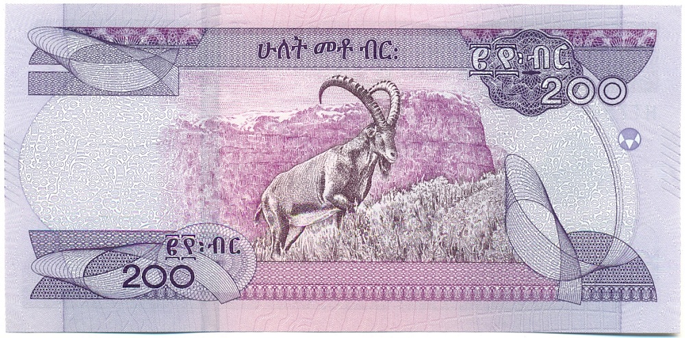 200 быр 2020 года (ЕЕ2012) Эфиопия — Фото №2