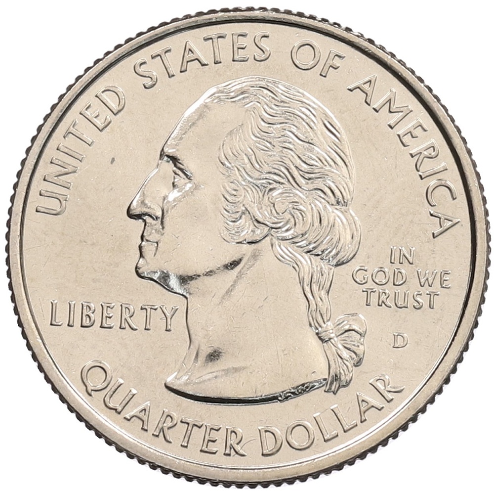 1/4 доллара (25 центов) 1999 года D США «Штаты и территории — Пенсильвания» — Фото №2
