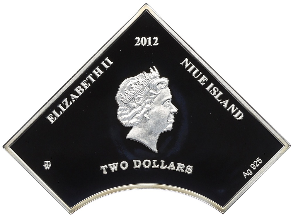 2 доллара 2012 года Ниуэ «Царское Село — Николай II» — Фото №2