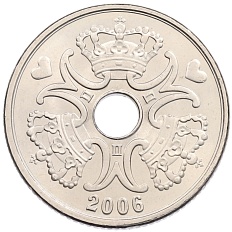 5 крон 2006 года Дания — Фото №2