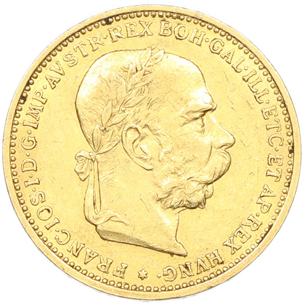 20 крон 1894 года Австрия — Фото №2