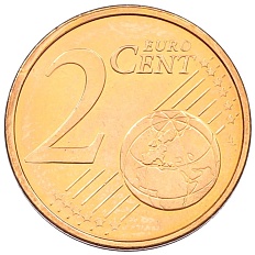 2 евроцента 2002 года Ирландия — Фото №2