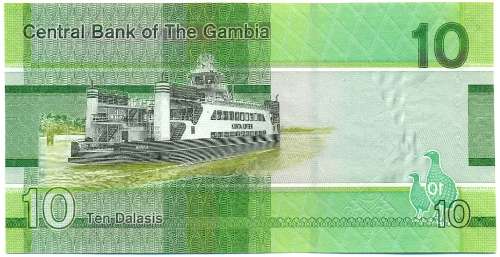 10 даласи 2019 года Гамбия — Фото №2