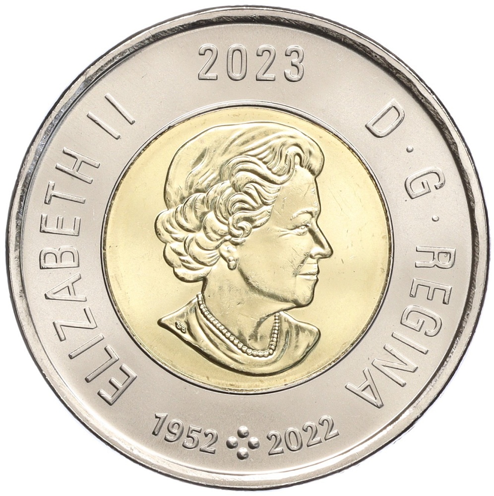 2 доллара 2023 года Канада «День коренных жителей Канады» — Фото №2