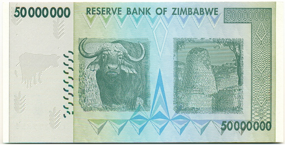 50 миллионов долларов 2008 года Зимбабве — Фото №2