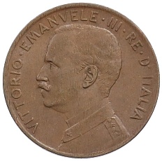 2 чентезимо 1916 года Италия — Фото №2