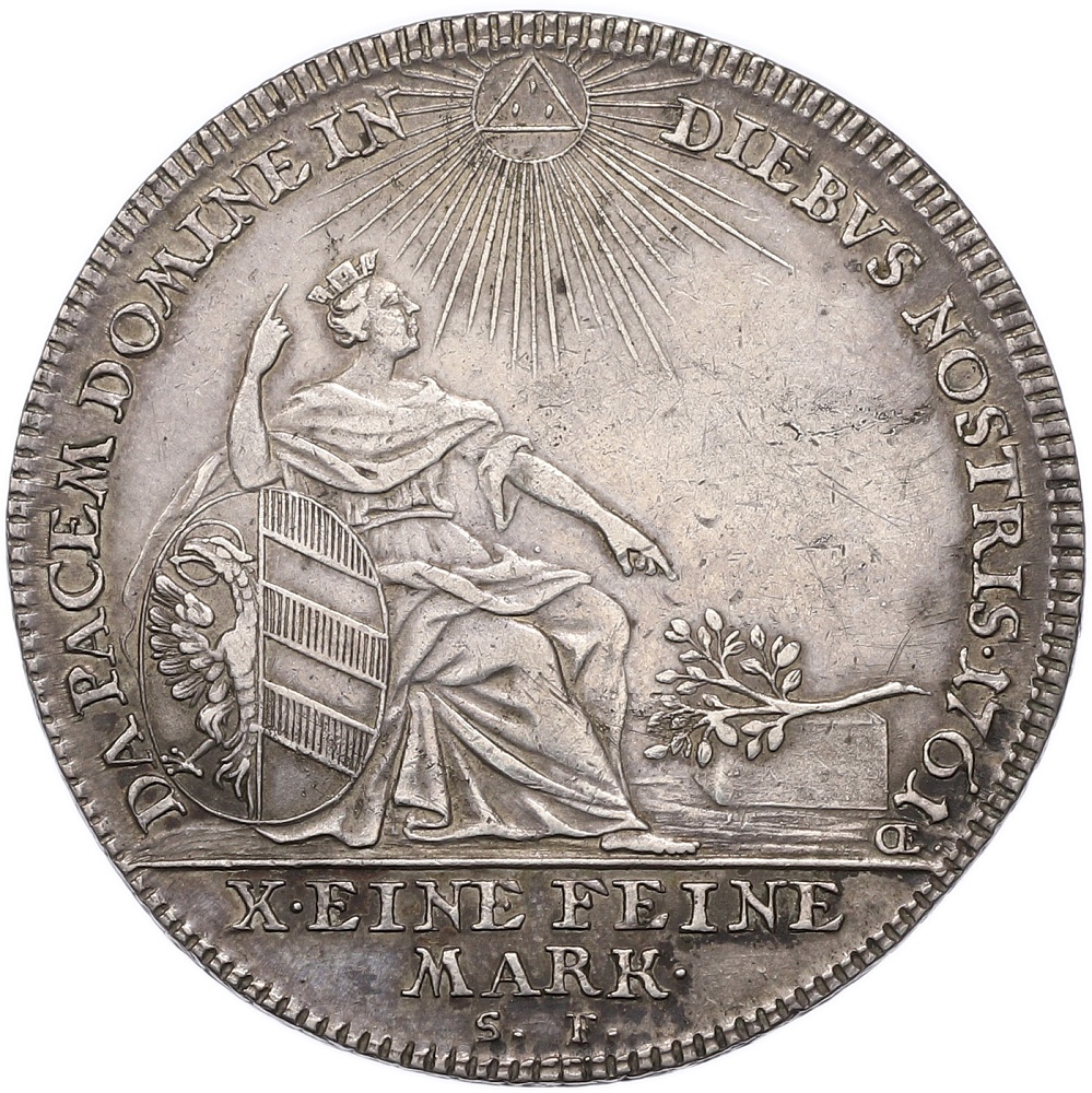 1 талер 1761 года Нюрнберг — Фото №1