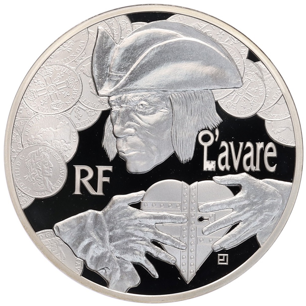 10 евро 2014 года Франция «Мольер — Скупой» — Фото №1