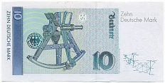 10 марок 1991 года Германия — Фото №2