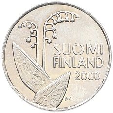 10 пенни 2000 года Финляндия — Фото №1