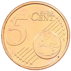 5 евроцентов 1999 года Франция — Фото №2
